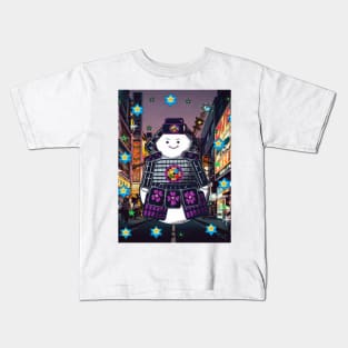 City Samurai Snow Kids T-Shirt